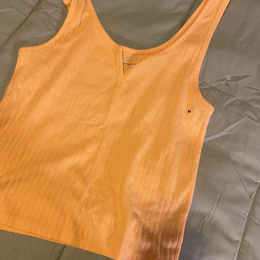 Orange American eagle tank